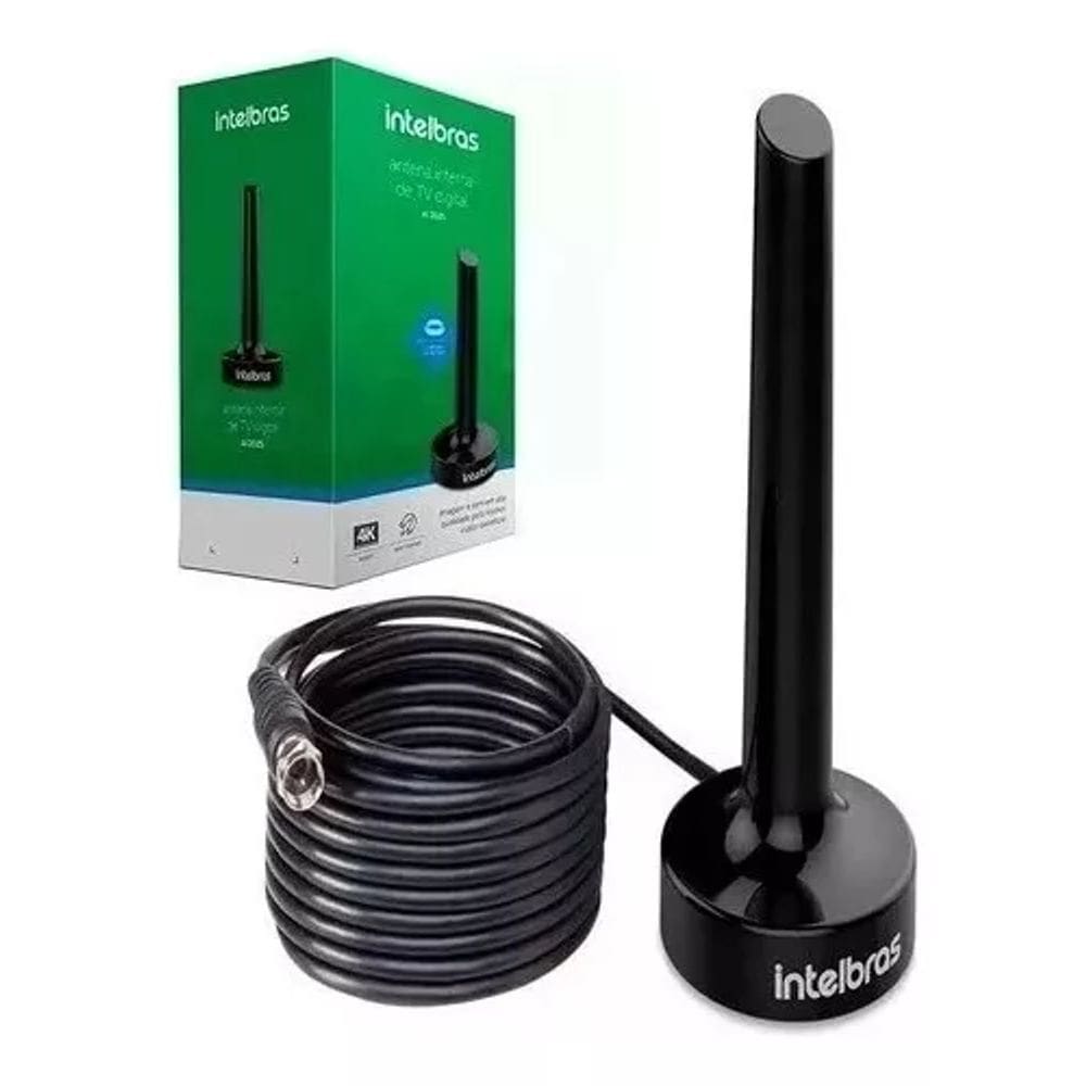 Antena Interna De Tv Digital Intelbras 2,5M