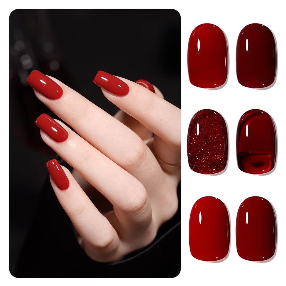 Conjunto de esmaltes GAOY Viva Chili Gel 6 cores 6,5 ml