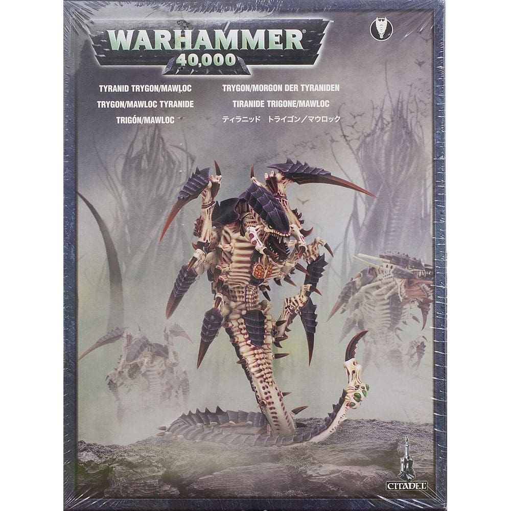 Workshop de jogos de bonecos de ação Warhammer 40.000 Tyranid Trygon/Mawloc