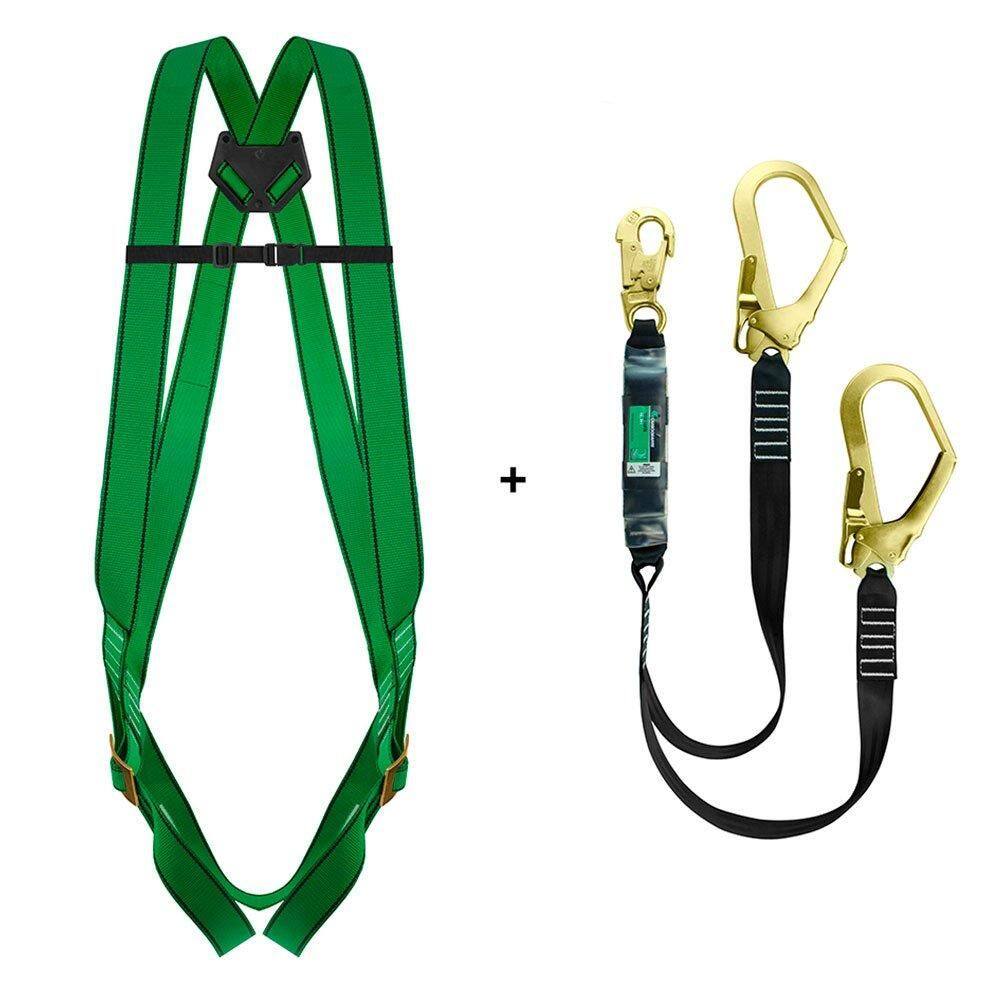 Conjunto de Cinturão CG750Y com Talabarte em Y com Absorvedor - Carbografite
