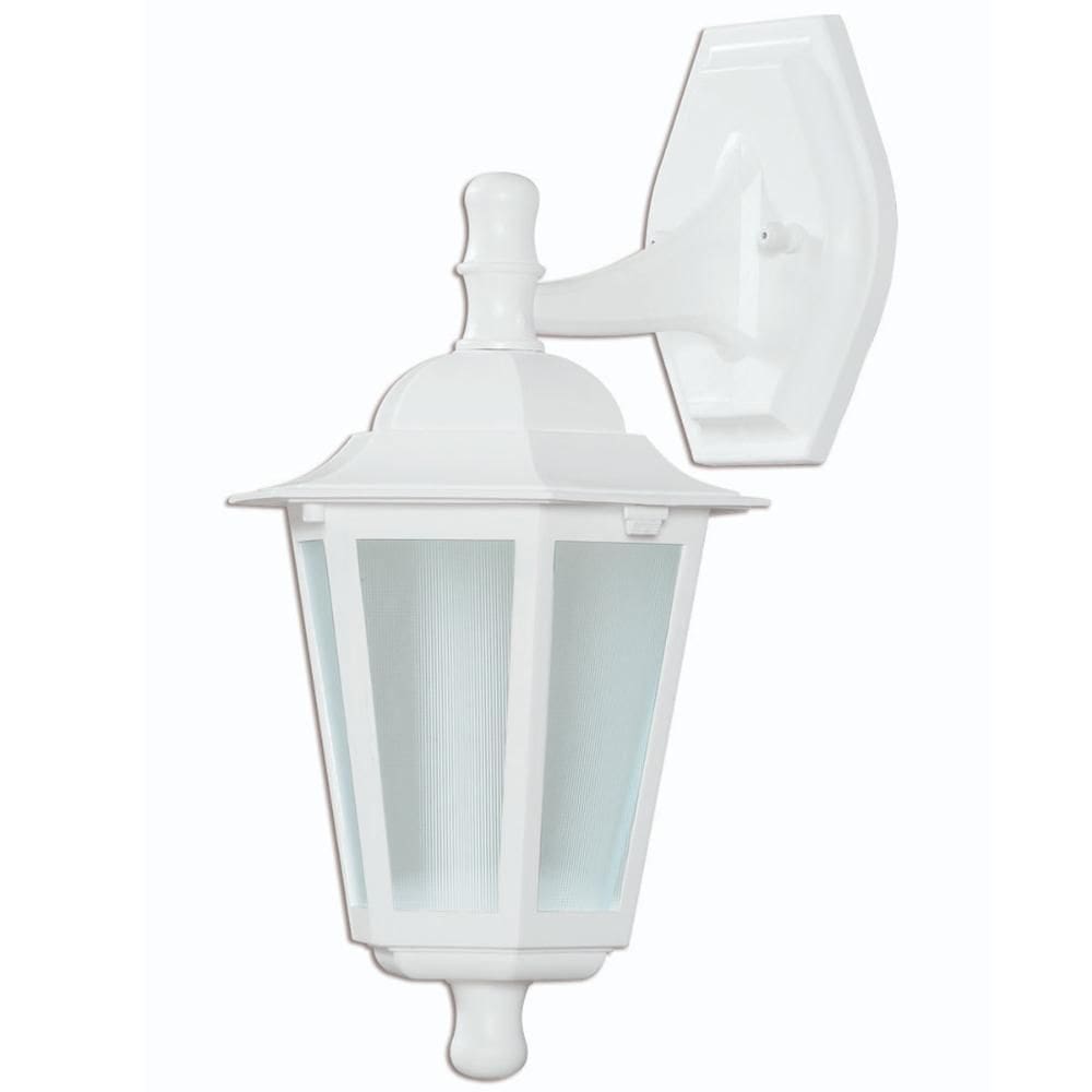 Arandela Branca Luminária Parede 37cm Lâmpada E27 Bivolt Dit