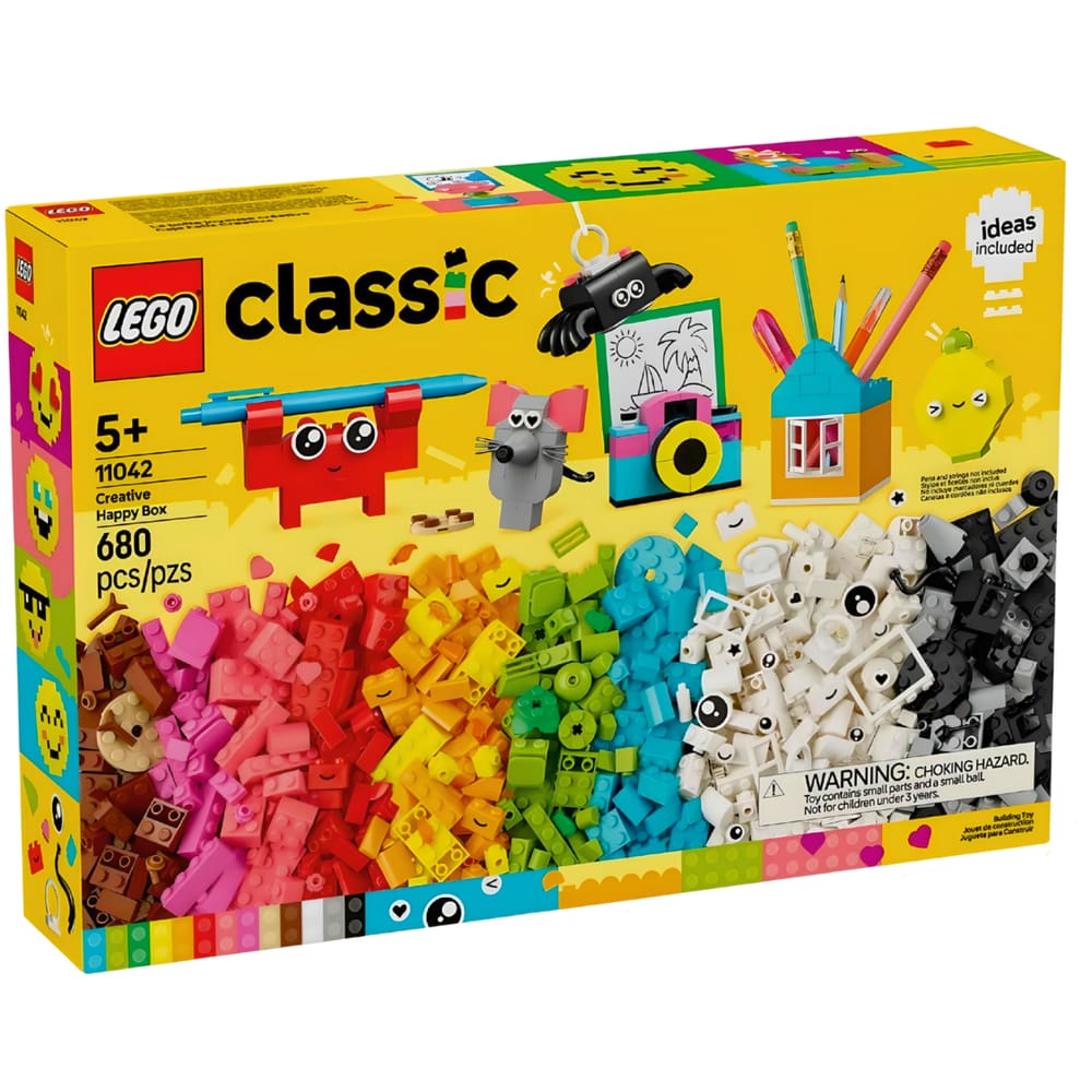 Blocos de Montar Lego Classic Caixa Criativa Feliz 11042