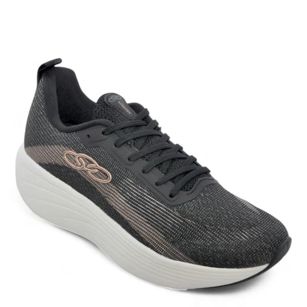 Tênis Olympikus Esportivo Corrida Feminino Purpura Preto