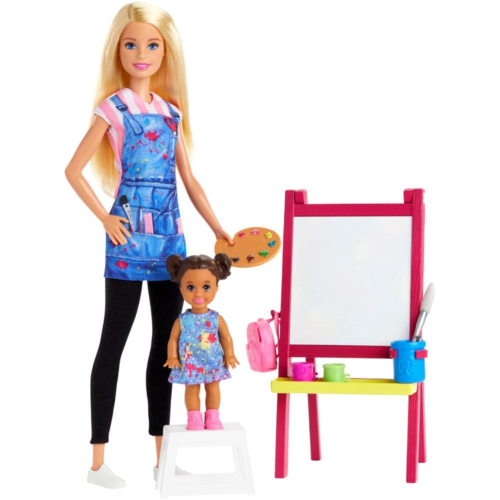 Playset Barbie Careers Dentist with Blonde Doctor Fashion Doll