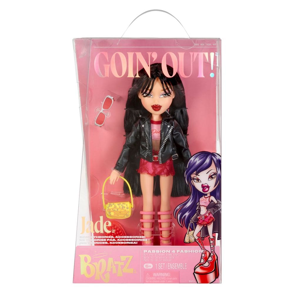 Boneca da moda Bratz Goin` Out! Jade com acessórios