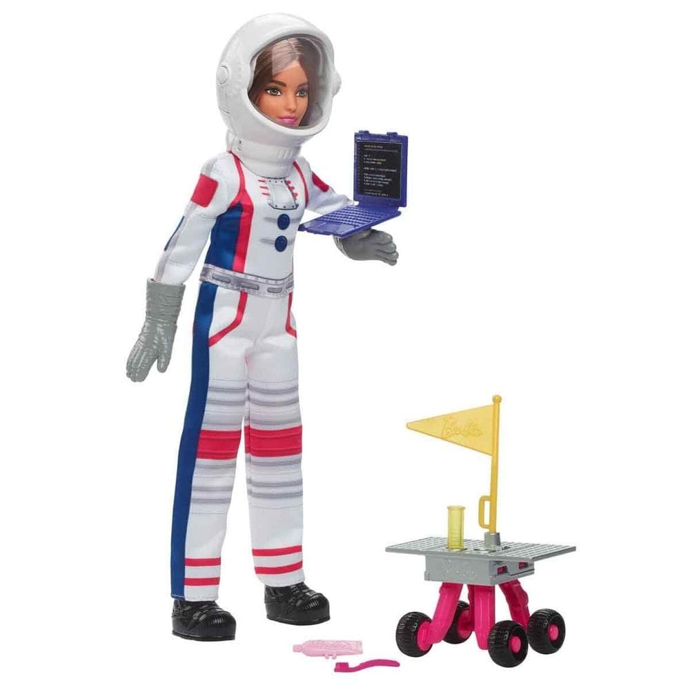 Conjunto Playset de astronauta do 65º aniversário da Barbie Careers