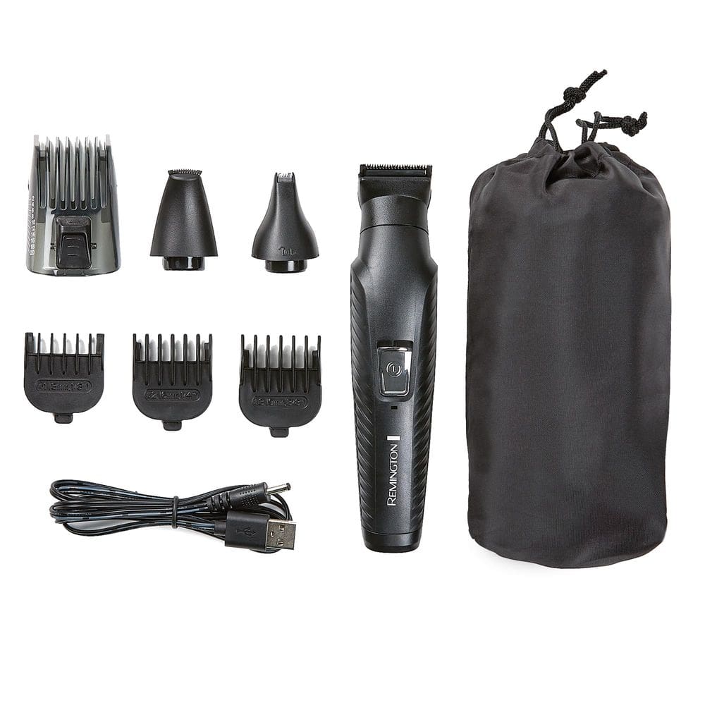 Kit de higiene Remington All-in-One Groomer, 10 unidades com 16 configurações