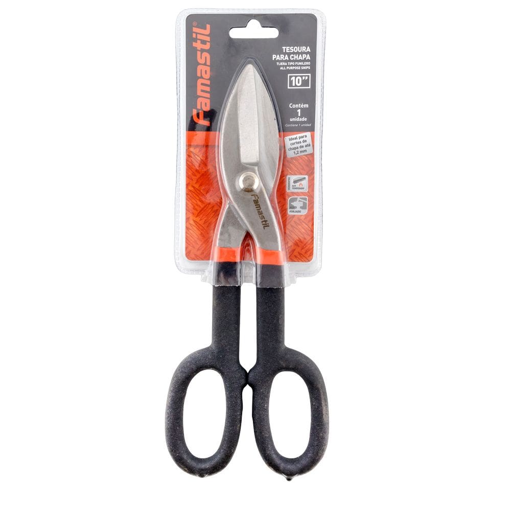 Tesoura Para Chapa 10" Famastil