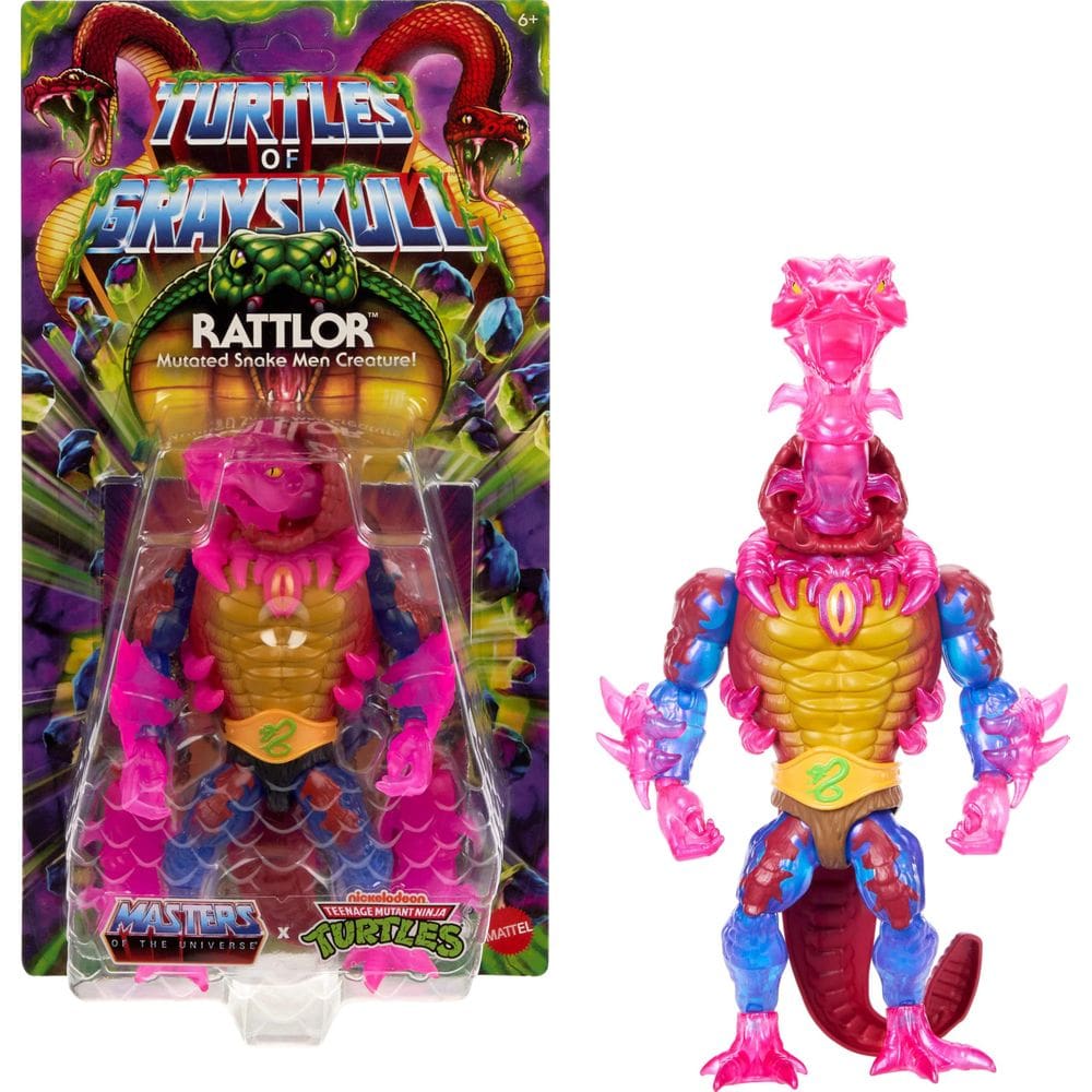 Boneco de ação Masters of Universe Origins Rattlor 14,7 cm