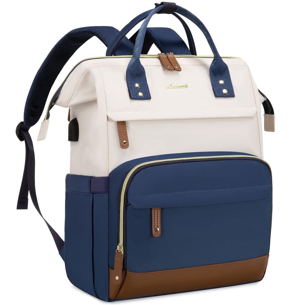 Mochila para laptop LOVEVOOK para mulheres de 17 polegadas à prova d`água