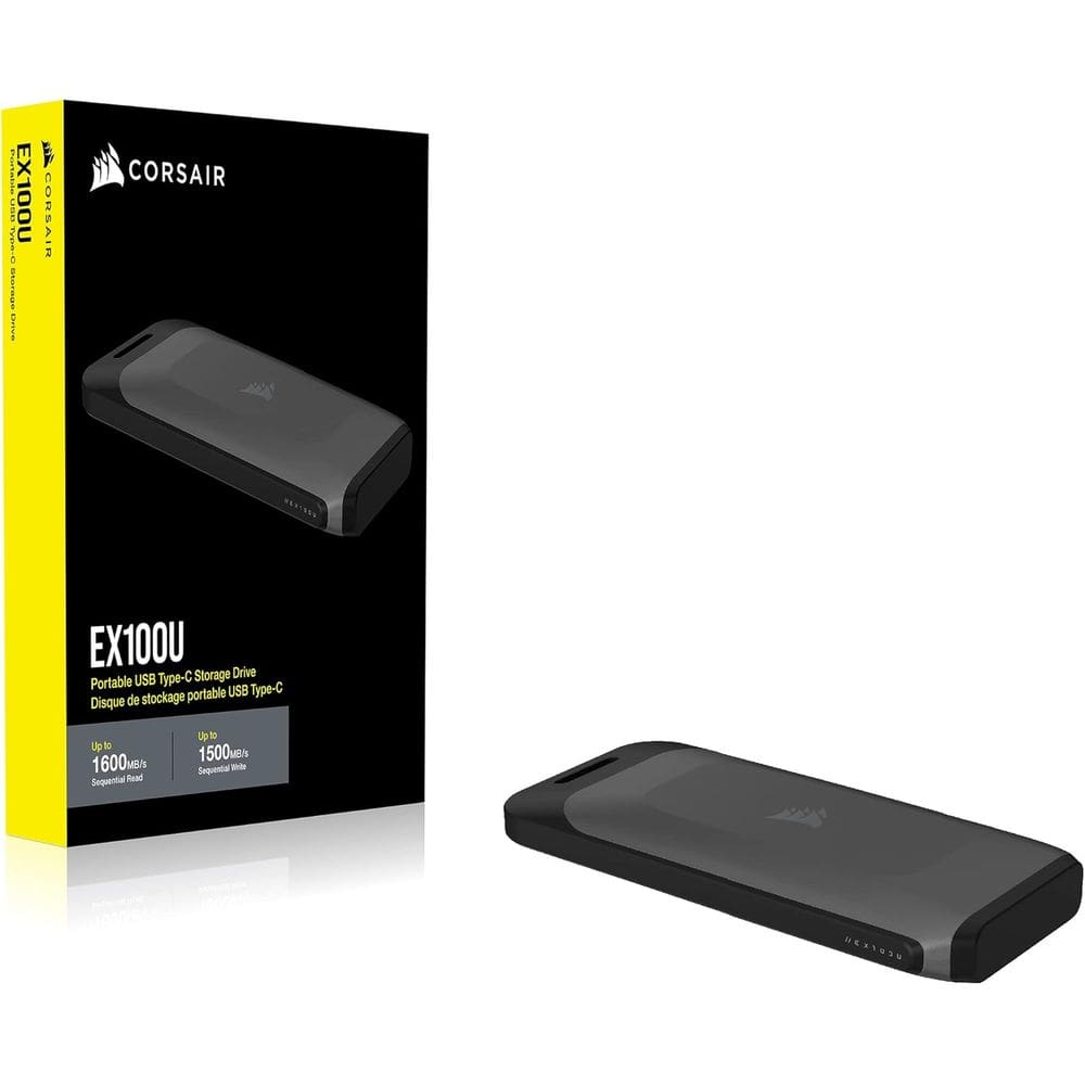 SSD Externo Corsair 2TB EX100U - CSSD-EX100U2TB