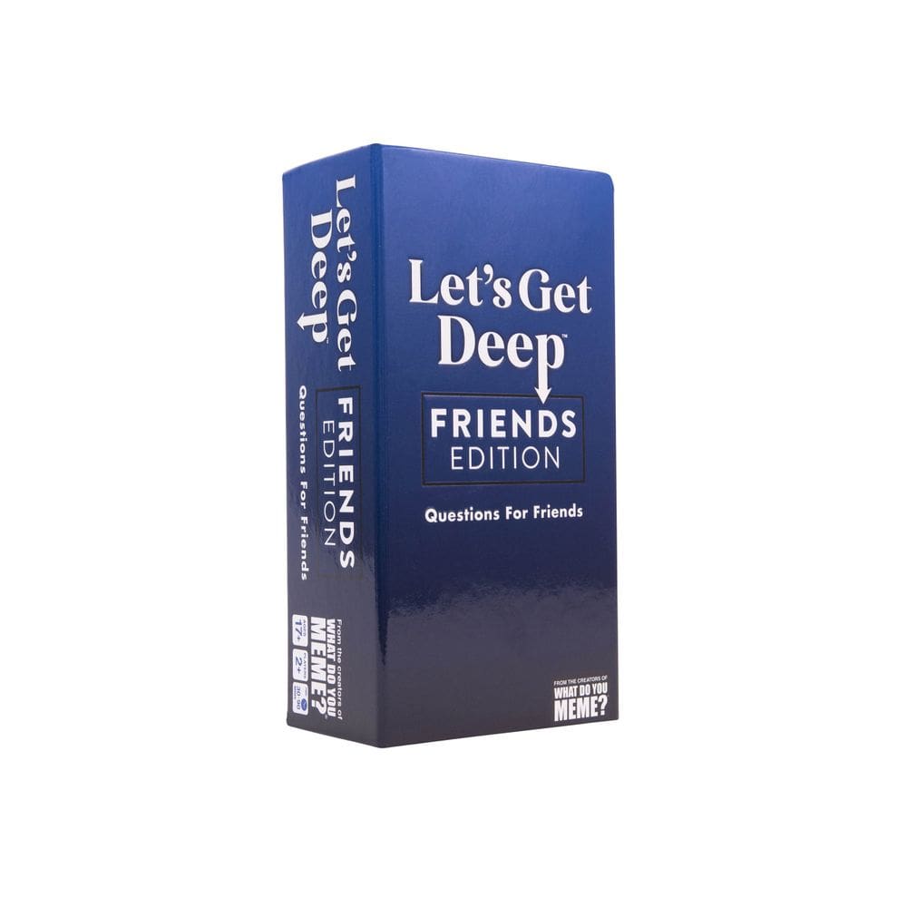Jogo de cartas relacionável Let`s Get Deep: Friends Edition 17+