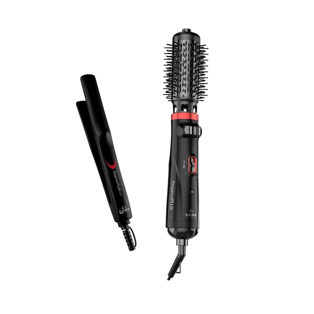 Kit Gama Eleganza Plus - Escova Secadora Rotativa Bv + Prancha 220ºc Bv