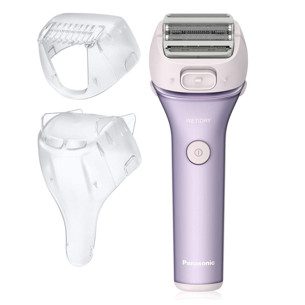 Barbeador elétrico Panasonic ES-AWL8AV para mulheres, roxo