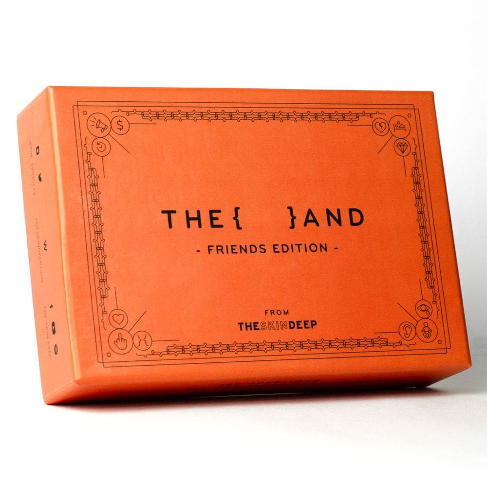 Jogo de cartas {THE AND} Friends Edition Conversation Starters