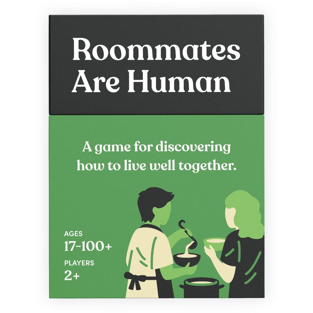 Jogo de cartas Os pais são humanos, colegas de quarto são humanos. 140 cartas