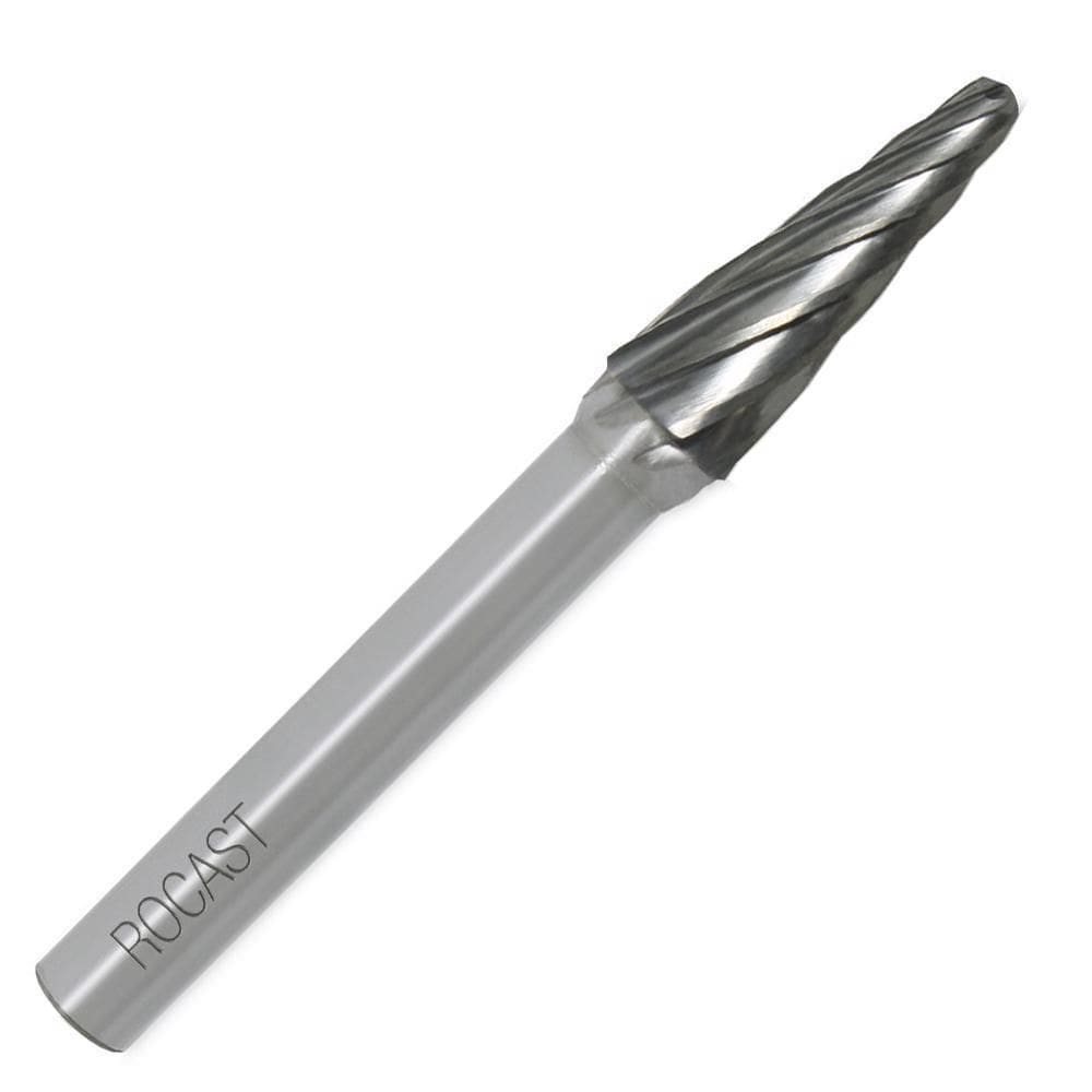 Lima Rotativa Cônica Com Raio Para Alumínio 10Mm - Rocast