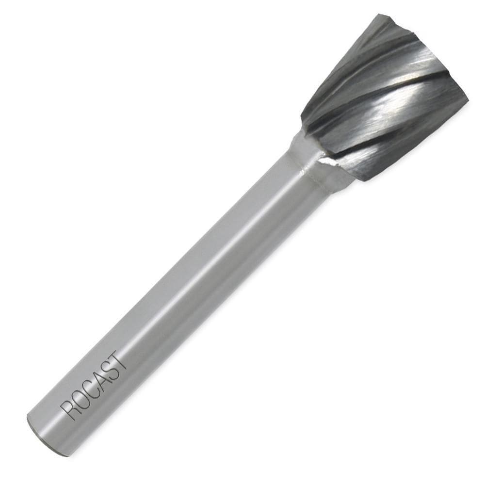 Lima Rotativa Cônica Invertida Para Alumínio 16Mm - Rocast