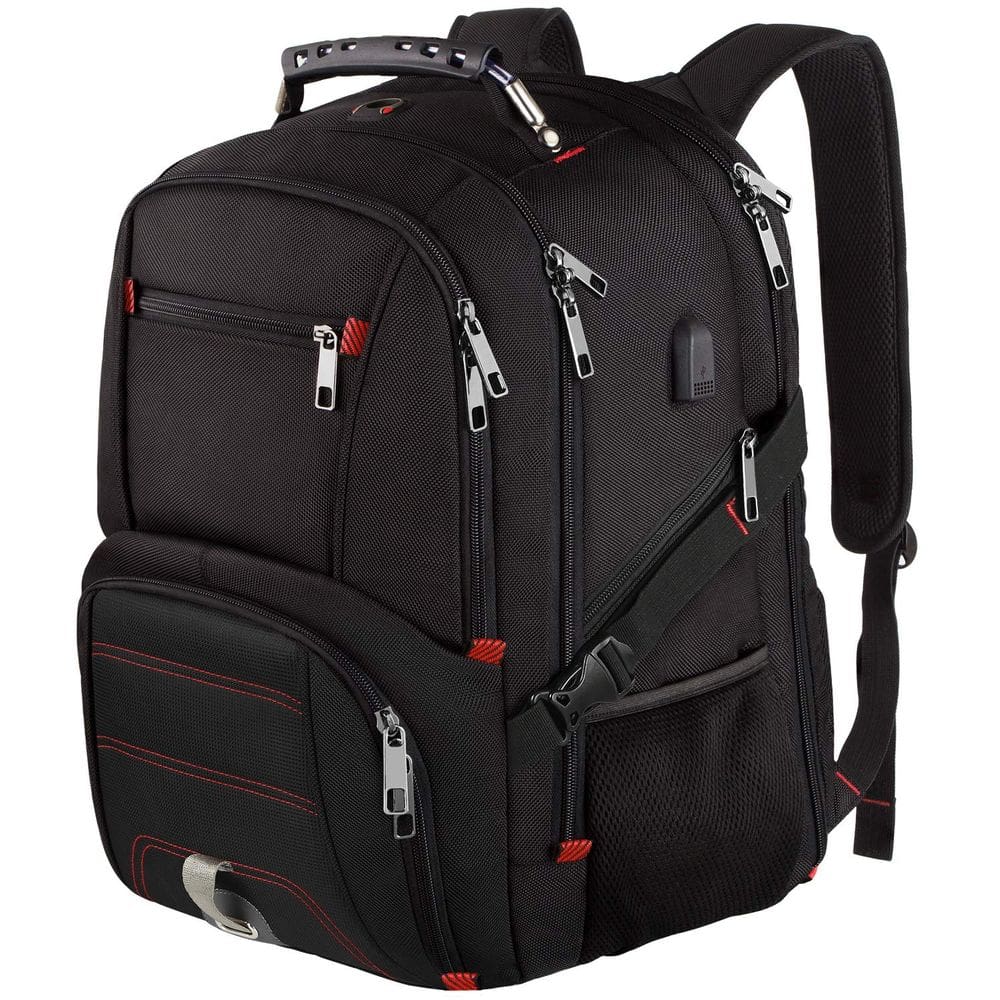 Mochila LTINVECK Travel Laptop extra grande RFID de 17 polegadas