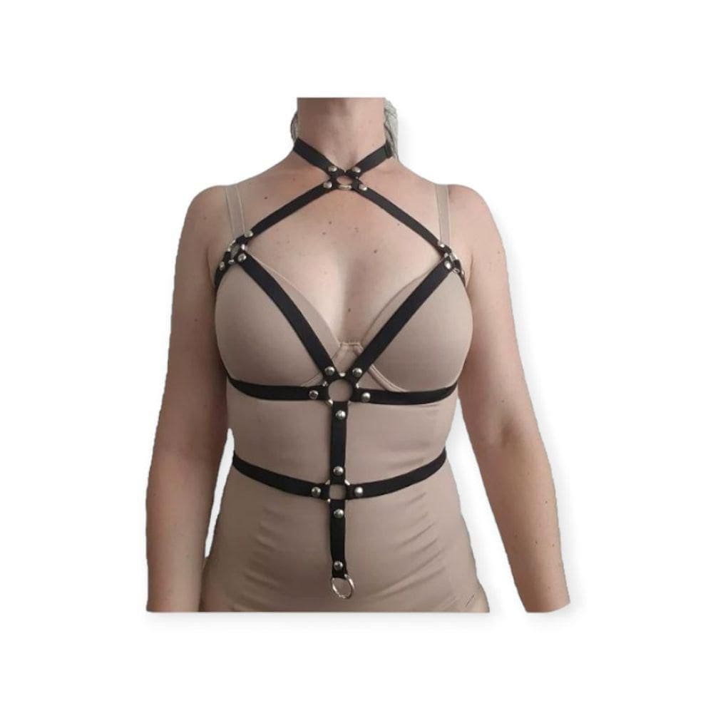 Harness Feminino Revolution Coleção Fetiche - Lovetoys - Preto, único
