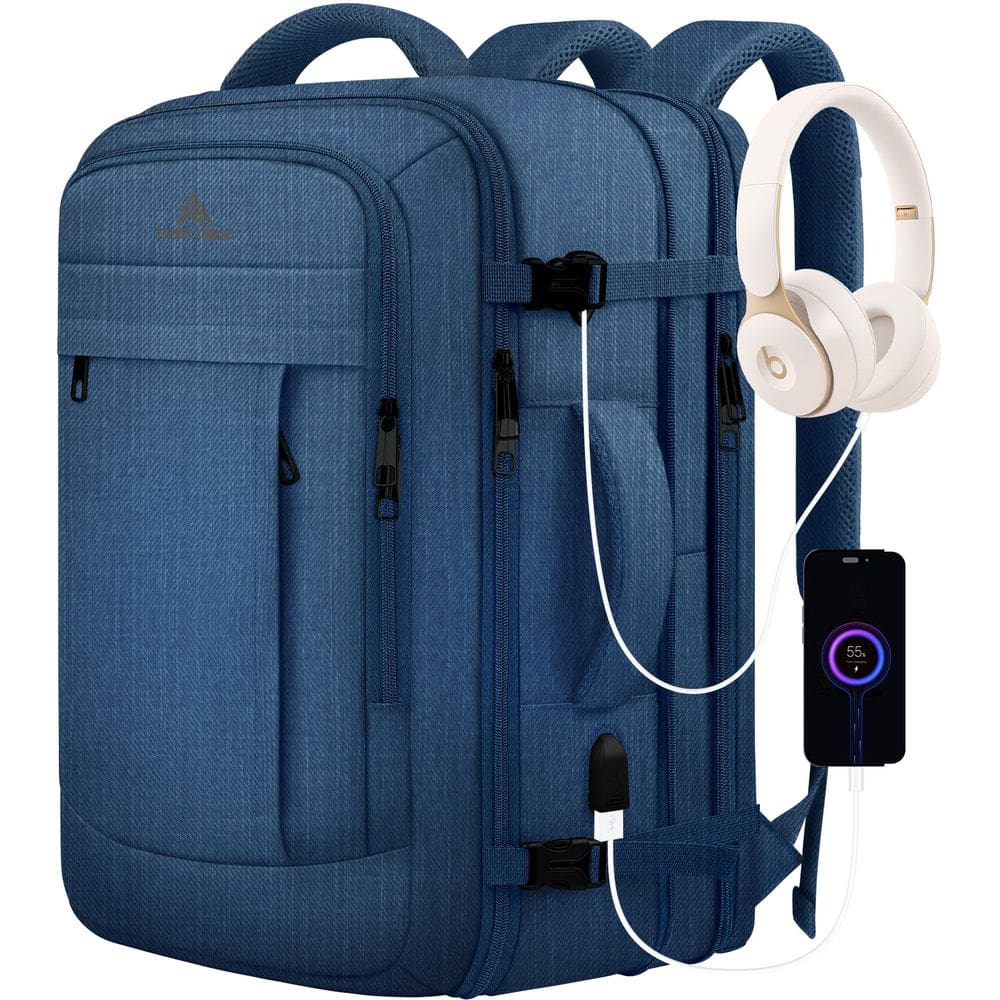 Mochila de viagem para laptop AREYTECO Large 50L resistente à água