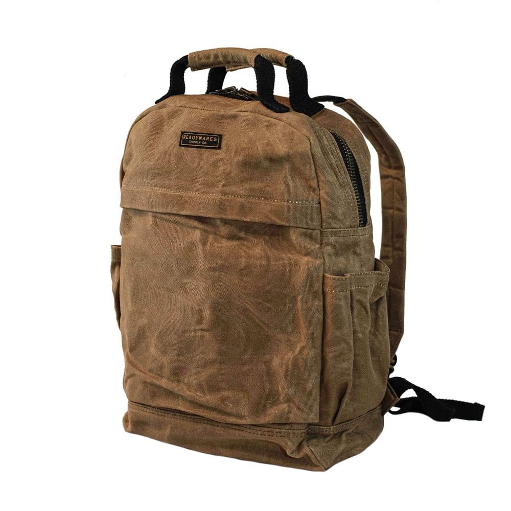 Mochila Readywares de lona encerada resistente à água