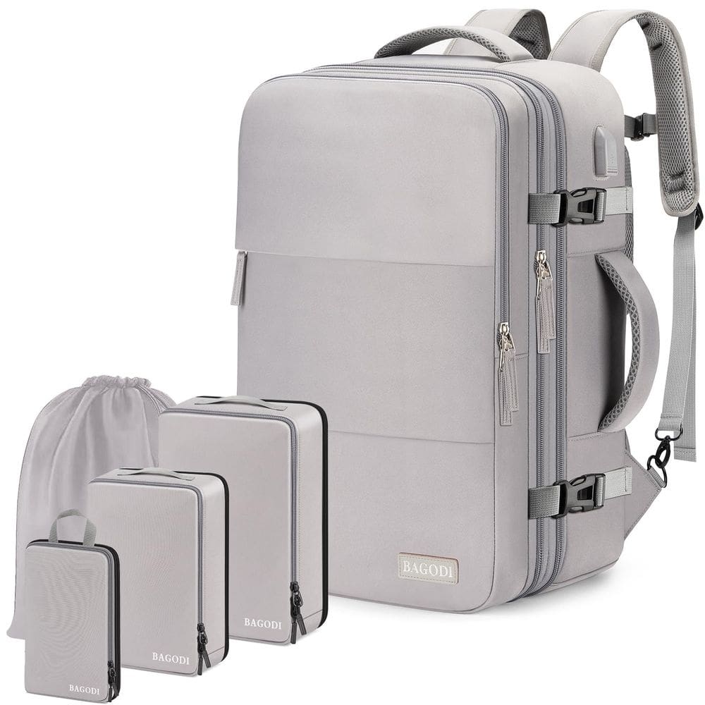 Mochila BAGODI Carry-On 42L impermeável para viagens de negócios
