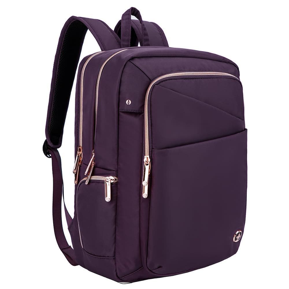 Mochila para laptop Swissdigital Katy Rose SD1006F-46 roxa