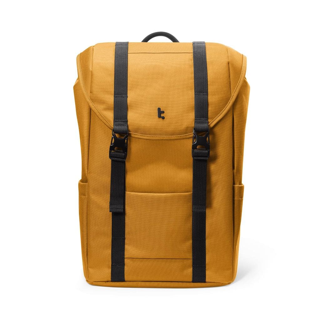 Mochila tomtoc Flap Laptop 22L resistente à água 13-15,6” amarela