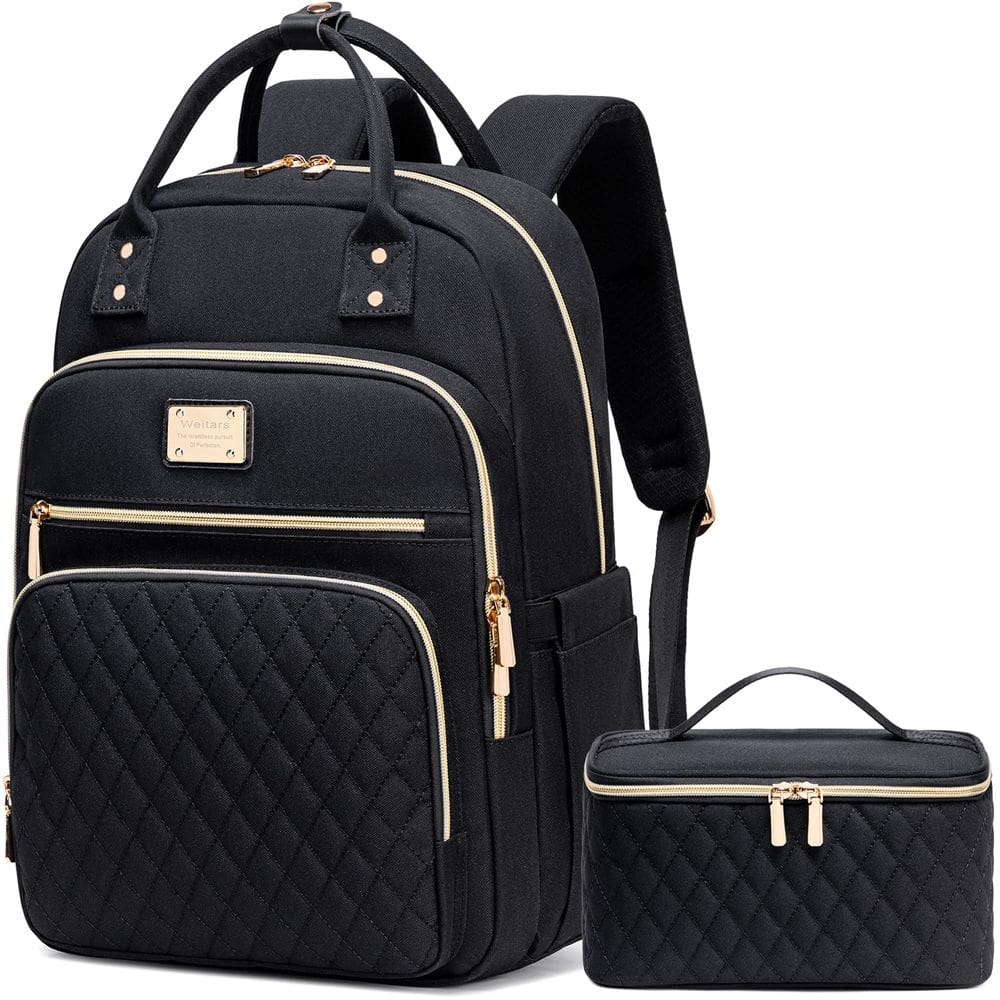 Mochila Weitars Lunch Mochila para mulheres com laptop de 15,6
