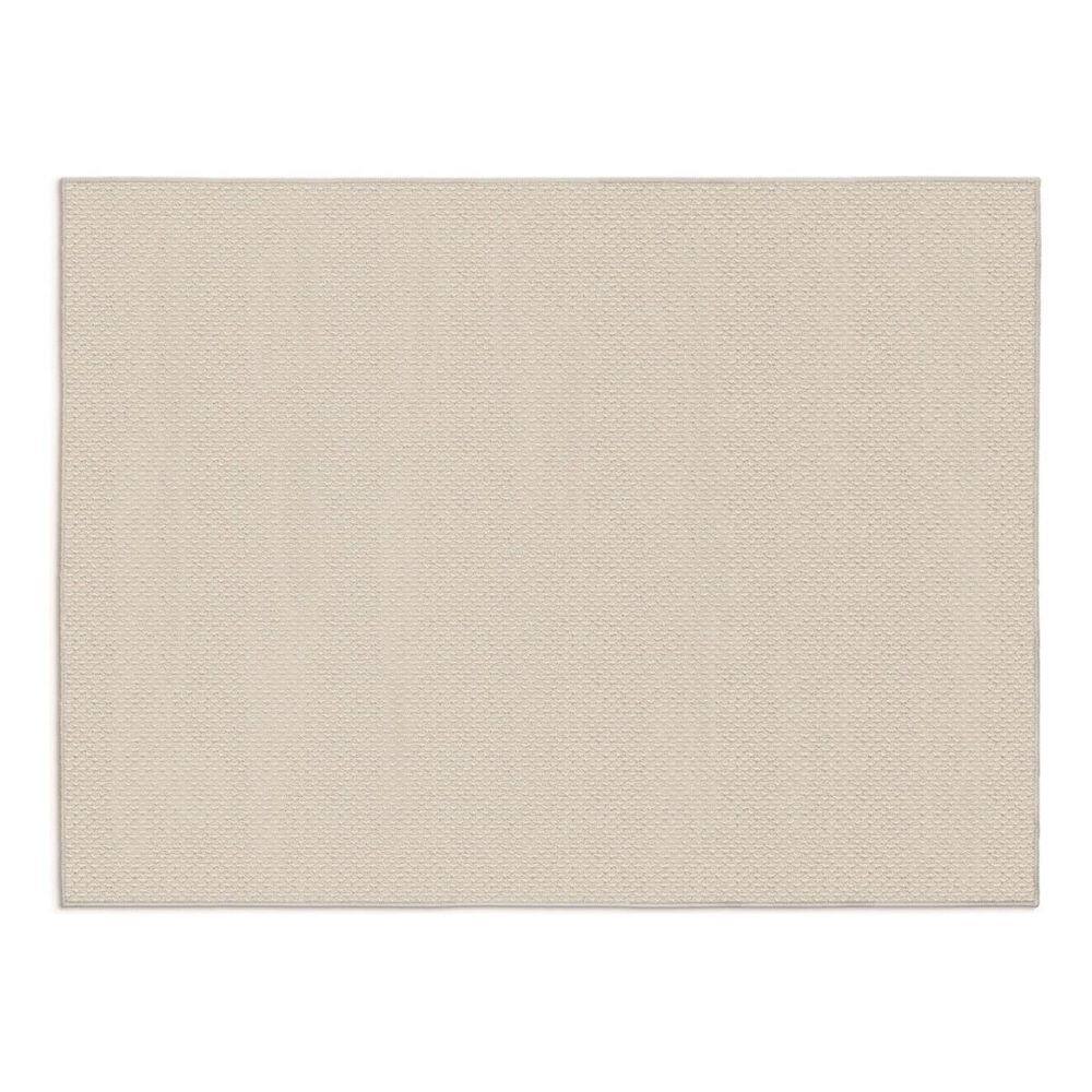 Tapete Sala 200X250Cm Atratto Liso 60 Areia Trama Tear