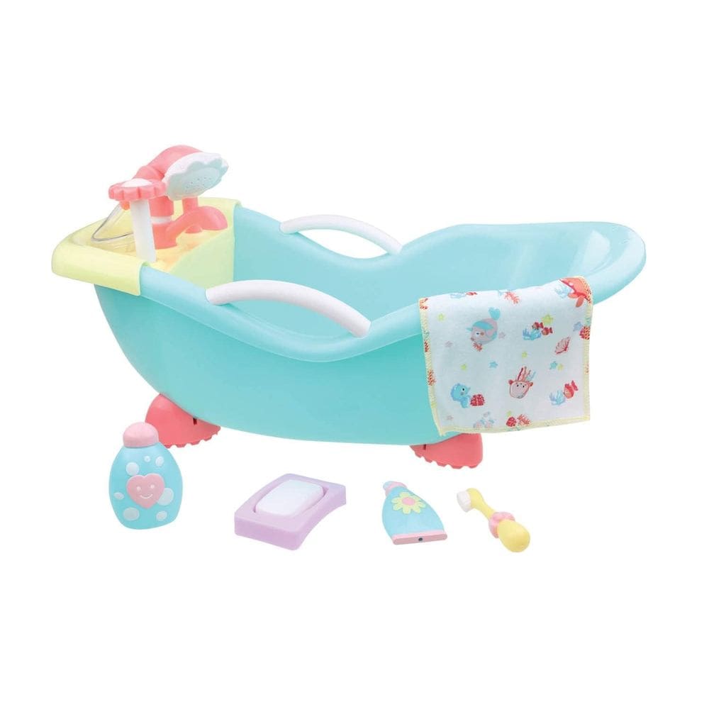 Conjunto de banho Baby Doll JC Toys for Keeps Playtime! 16” rosa
