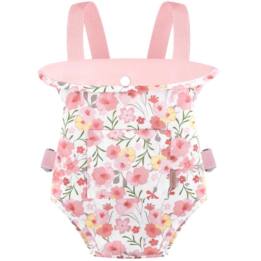 Porta-bonecas GAGAKU Baby para meninas de 1 a 3 anos - rosa