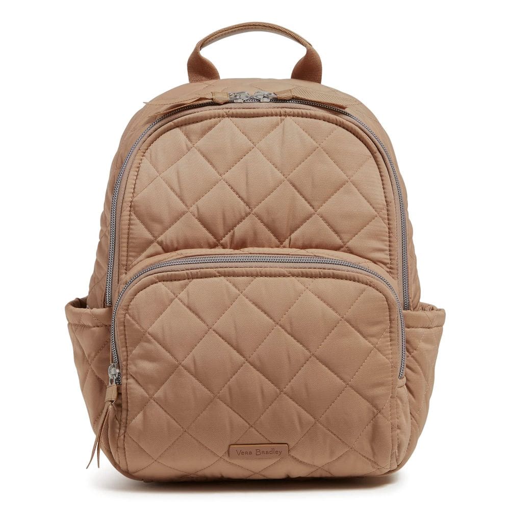 Mochila Vera Bradley Performance Twill Meadowlark Tan