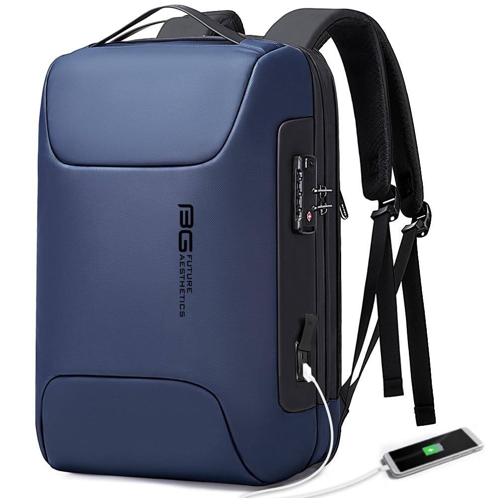 Mochila BANGE Anti Theft Business para laptop de 15,6” com USB