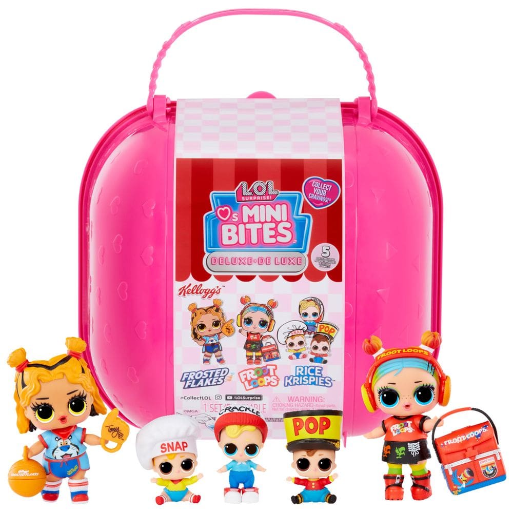 Toy L.O.L. Surprise! Adora Mini Sweets S3 Deluxe com 4 bonecas