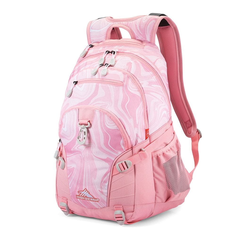 Mochila High Sierra Loop Travel Work, mochila, mármore rosa