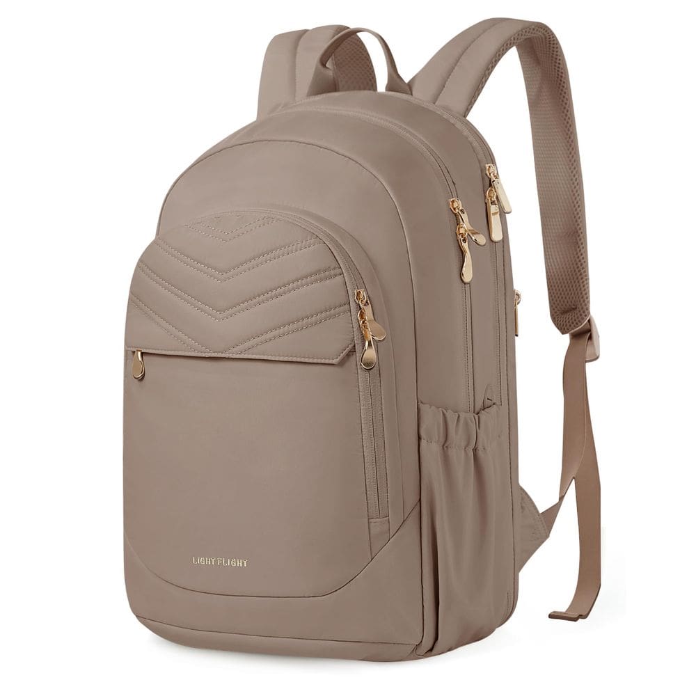 Mochila LIGHT FLIGHT College para mulheres Travel 15.6 para laptop