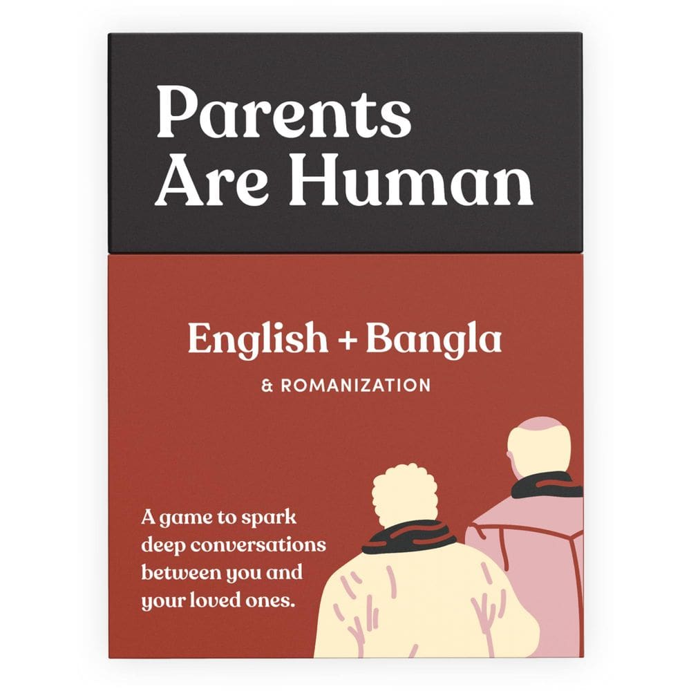 Pais de jogos de cartas são humanos bilíngues em inglês e bangla