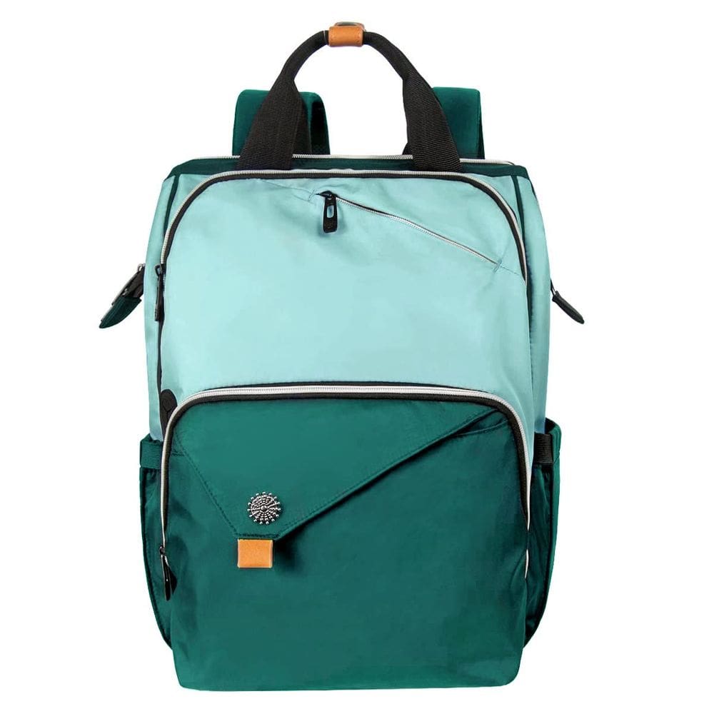 Mochila para laptop Hap Time para mulheres, verde para viagem/trabalho/enfermeira
