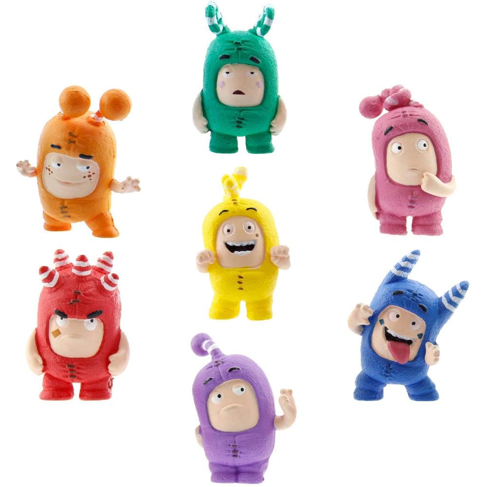 Conjunto de brinquedos Mini Figurines ODDBODS para crianças em idade pré-escolar de 3 anos ou mais