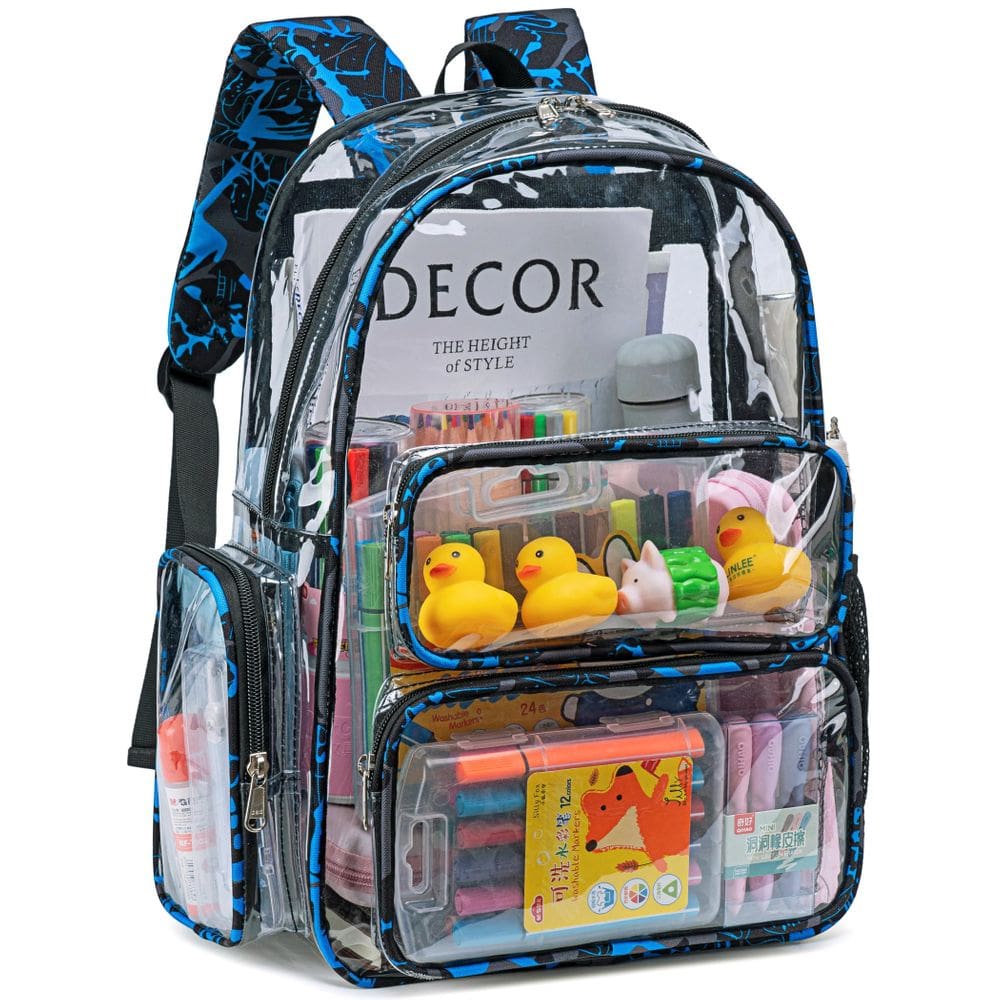 Mochila transparente CAMTOP Heavy Duty Transparente para escola