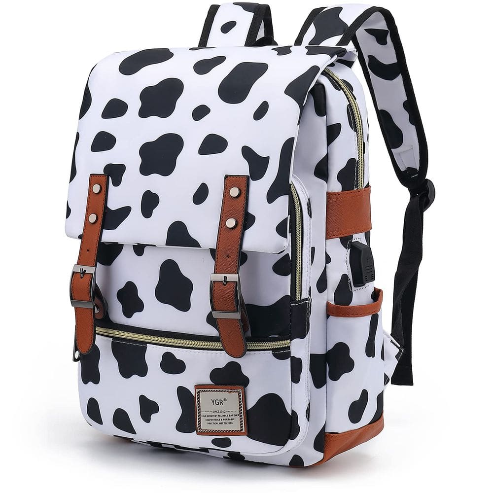 Mochila para laptop YGR Floral para mulheres, viagens universitárias e negócios
