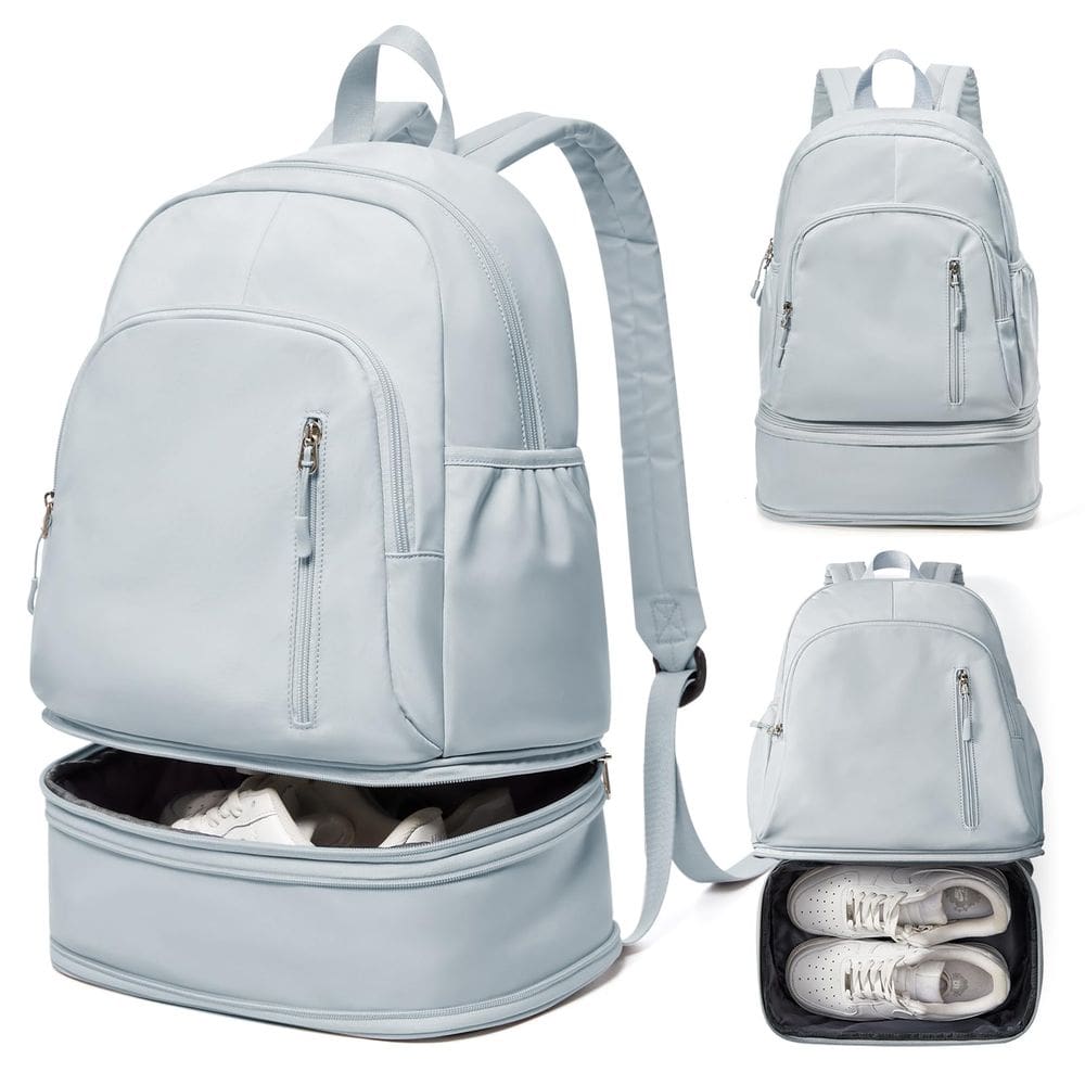 Mochila de ginástica VENATIN para mulheres e homens impermeável azul 21L