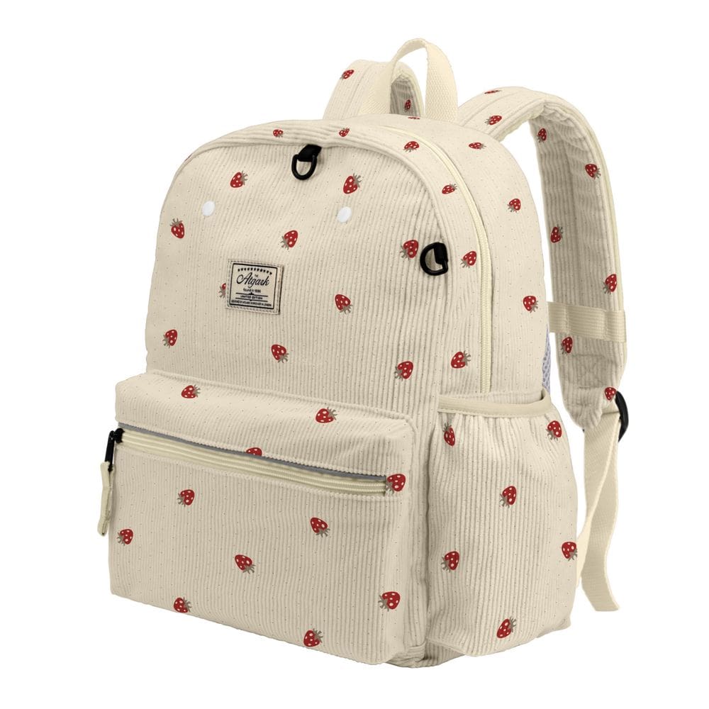 Mochila Atgark Corduroy Toddler para meninos e meninas de 2 a 5 anos