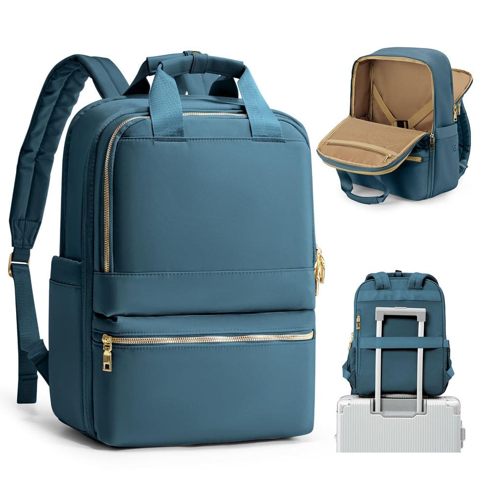 Mochila de viagem Wepadre Neoprene Carry-on para laptop de 15,6"