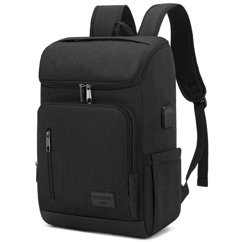 Mochila para laptop YALUNDISI Travel Carry On 15,6” USB preta