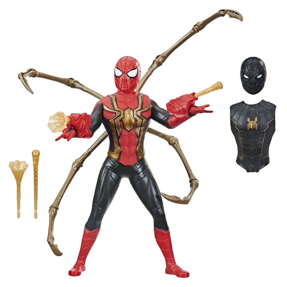 Boneco de ação Spider-Man: No Way Home Deluxe 33 cm com som FX