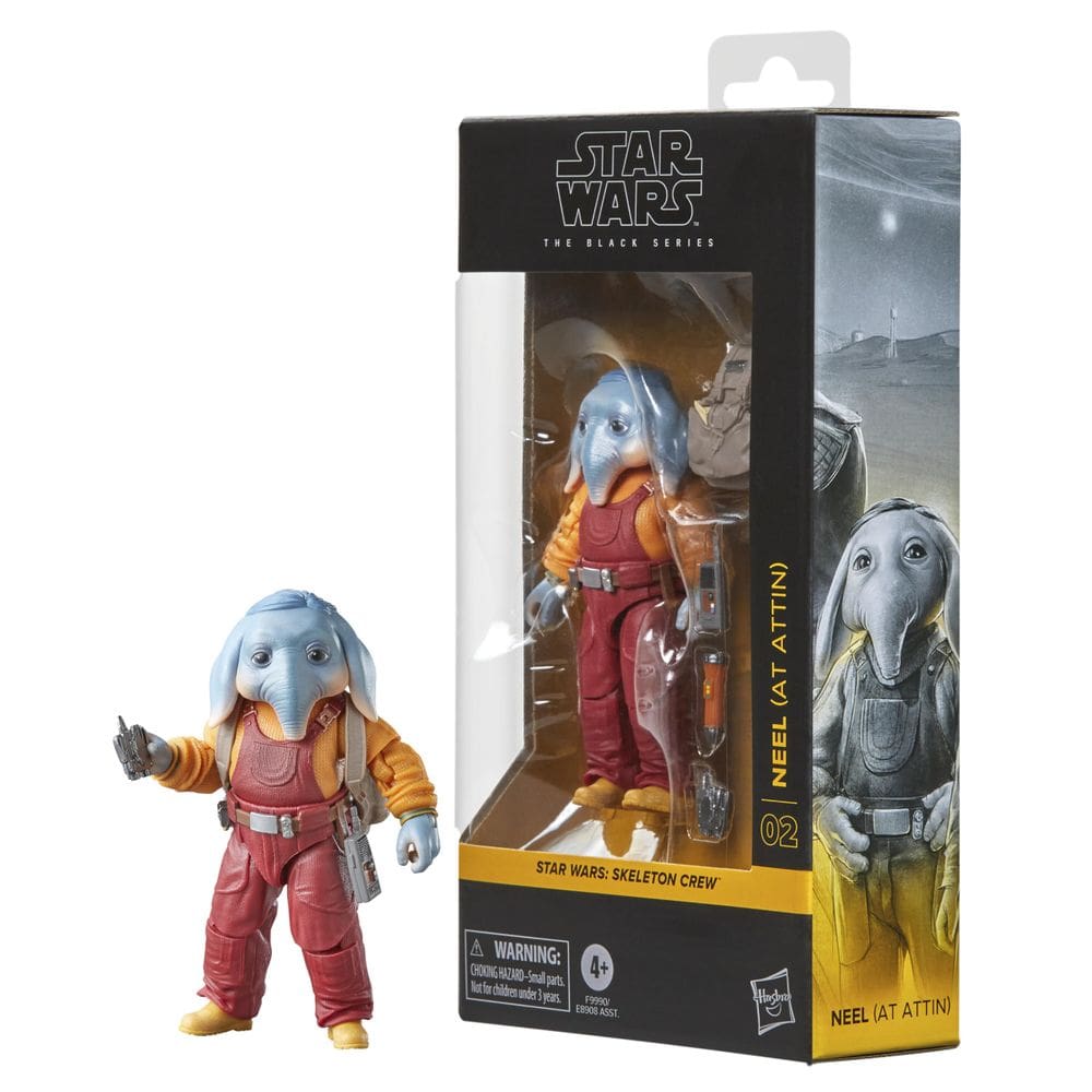 Boneco de ação STAR WARS The Black Series Skeleton Crew 15cm