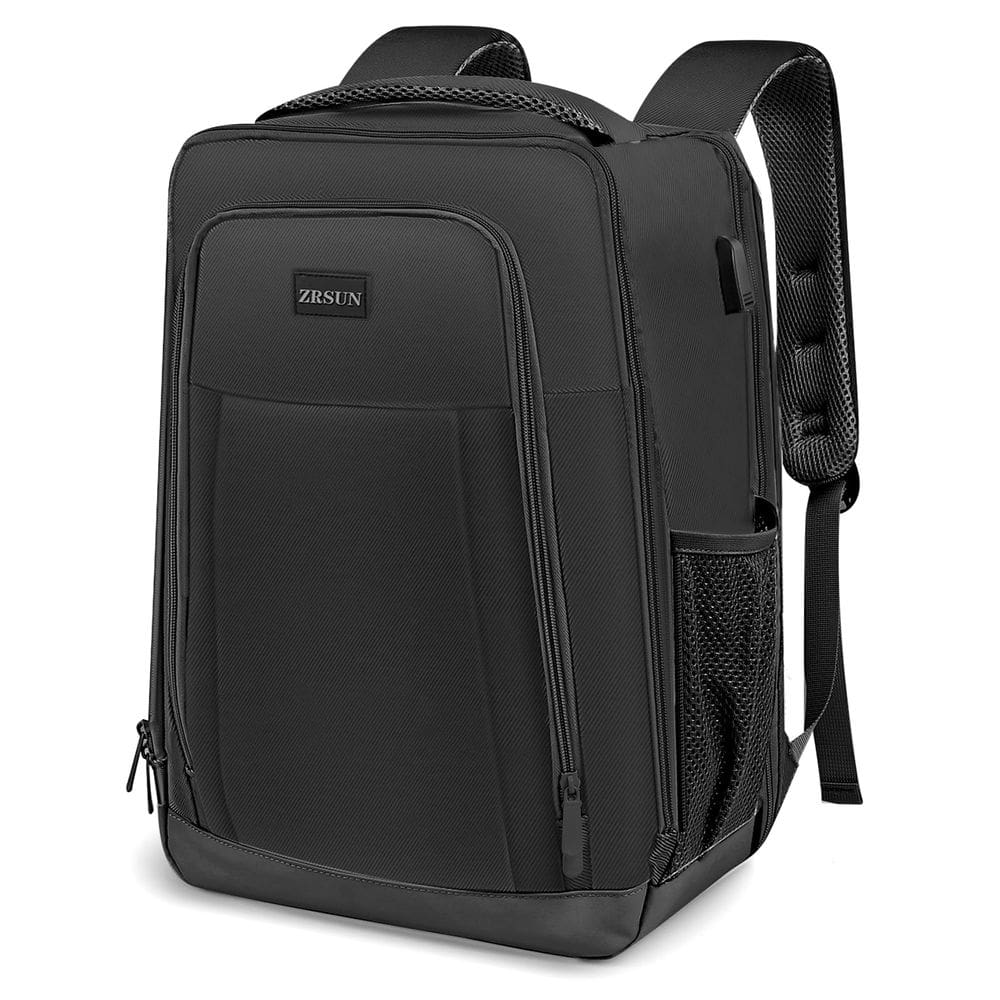 Mochila ZRSUN Travel Laptop 15,6” com porta de carregamento USB preta